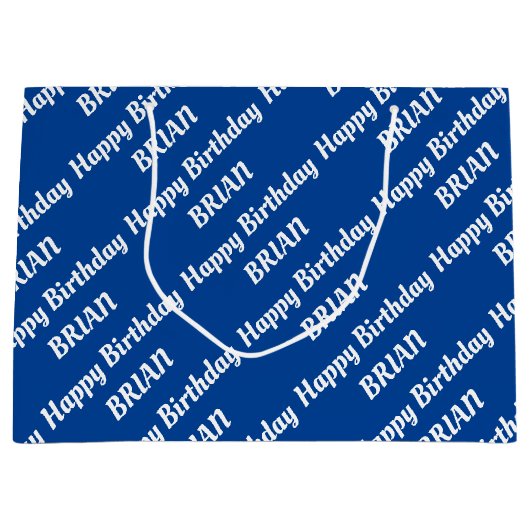 Creëer Uw eigen naam wordt geboren Groot Cadeauzakje (Voorkant)