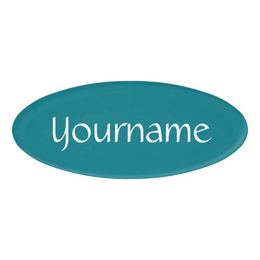 Creëer Uw Eigen Naamplaatje Naambadge (Voorkant)