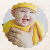 Creëer Uw Eigen Naar maat gemaakte Uniek Kartonnen Onderzetters (Voorkant)