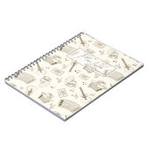 creëer uw eigen  nationale muziekinstrumenten notitieboek (Linkerzijde)