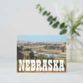 Creëer Uw eigen Nebraska foto Briefkaart (Staand voorkant)