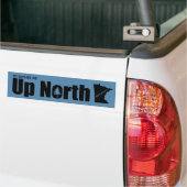 Creëer Uw eigen Noord-Minnesota Bumpersticker (Op Truck)