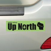 Creëer Uw eigen Noord-Wisconsin Bumpersticker (Op auto)