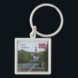 Creëer uw eigen Noorwegen reisfoto gepersonaliseer Sleutelhanger<br><div class="desc">Creëer je eigen Noorwegen reisfoto,  gepersonaliseerde sleutelhanger. Keepsake reizen sleutelhanger. Voeg je eigen mooiste Noorwegen foto en voeg jouw tekst toe.</div>
