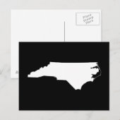 Creëer Uw eigen North Carolina Moving Announge Briefkaart (Voorkant / Achterkant)
