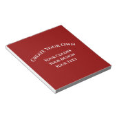 Creëer Uw eigen Notitieblok (Schuin)