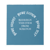 Creëer Uw eigen Notitieblok (Voorkant)