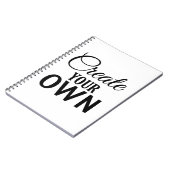 Creëer Uw eigen Notitieboek (Linkerzijde)