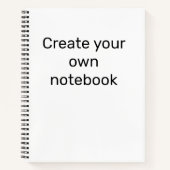 Creëer Uw eigen Notitieboek (Voorkant)