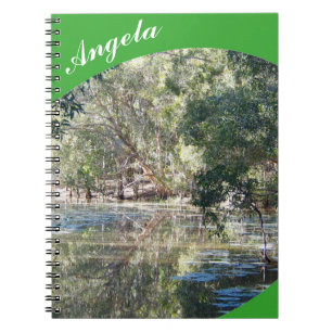 Creëer uw eigen notitieboek - groen
