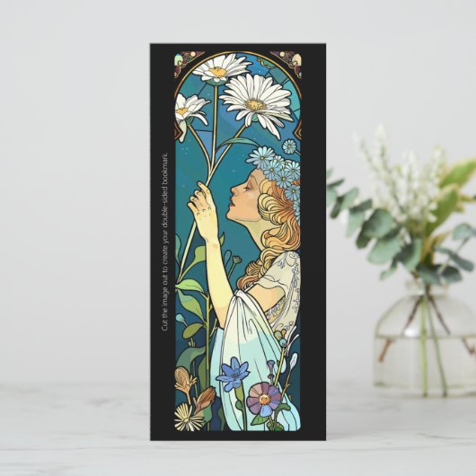 Creëer Uw eigen Nouveau Daisy Witch Bladwijzer (Staand voorkant)