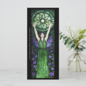 Creëer Uw eigen Nouveau Fairy Magic Witch Bladwijz (Staand voorkant)