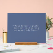 Creëer Uw eigen offerte Acryl Bord (Huwelijk)