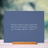 Creëer Uw eigen offerte Acryl Bord (Neutraal)