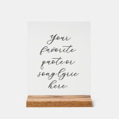 Creëer Uw eigen offerte Acryl Bord (Voorkant)