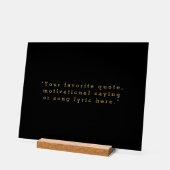 Creëer Uw eigen offerte Acryl Bord (Hoek)