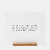 Creëer Uw eigen offerte Acryl Bord (Voorkant)