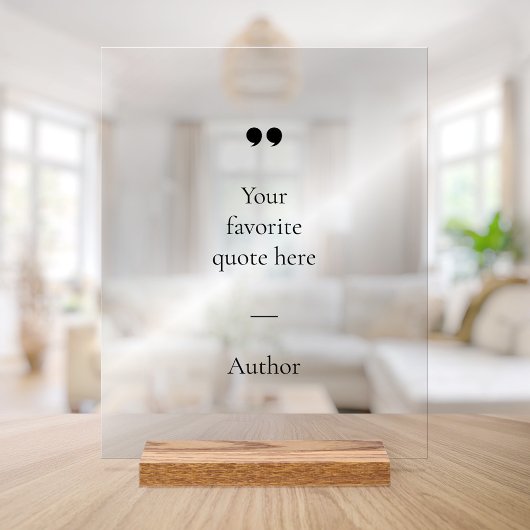 Creëer Uw eigen offerte Acryl Bord