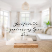 Creëer Uw eigen offerte Acryl Bord