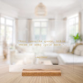 Creëer Uw eigen offerte Acryl Bord