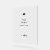 Creëer Uw eigen offerte Acryl Bord (Hoek)