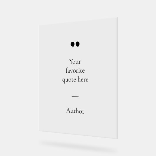 Creëer Uw eigen offerte Acryl Bord (Hoek)