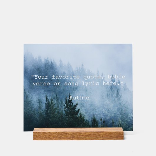 Creëer Uw eigen offerte Acryl Bord (Voorkant)