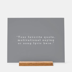 Creëer Uw eigen offerte Acryl Bord