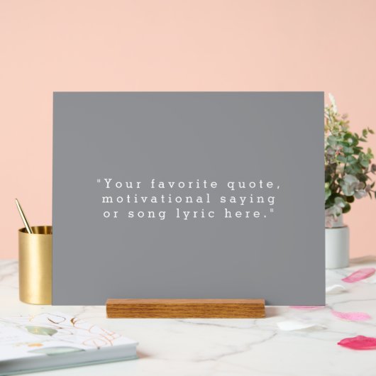 Creëer Uw eigen offerte Acryl Bord (Huwelijk)