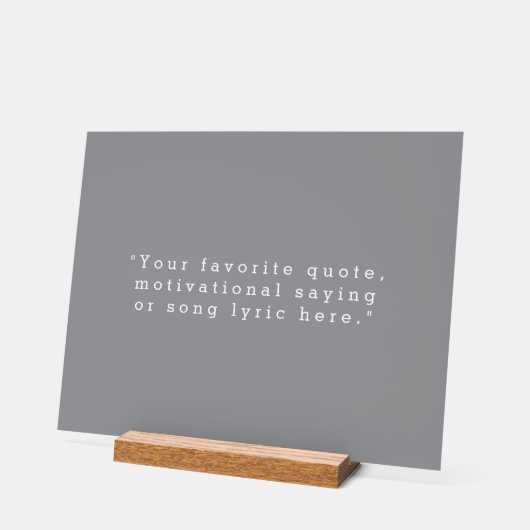 Creëer Uw eigen offerte Acryl Bord (Hoek)