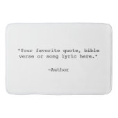 Creëer Uw eigen offerte Badmat (Voorkant)