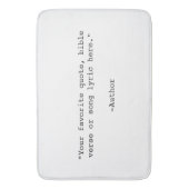 Creëer Uw eigen offerte Badmat (Voorkant Verticaal)