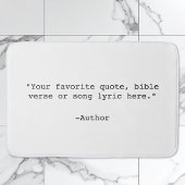 Creëer Uw eigen offerte Badmat