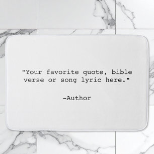 Creëer Uw eigen offerte Badmat