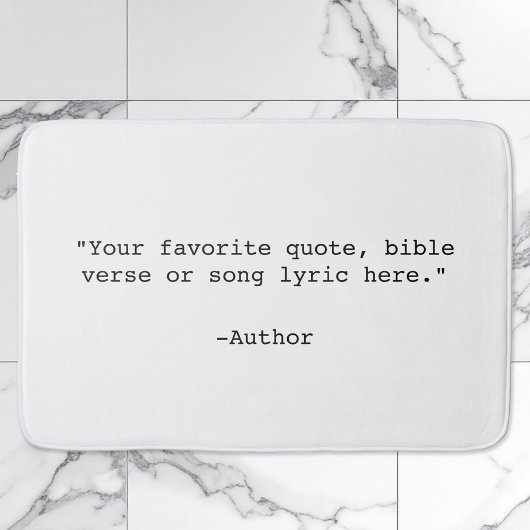 Creëer Uw eigen offerte Badmat