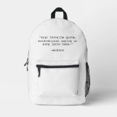 Creëer Uw eigen offerte Bedrukte Rugzak (Voorkant)