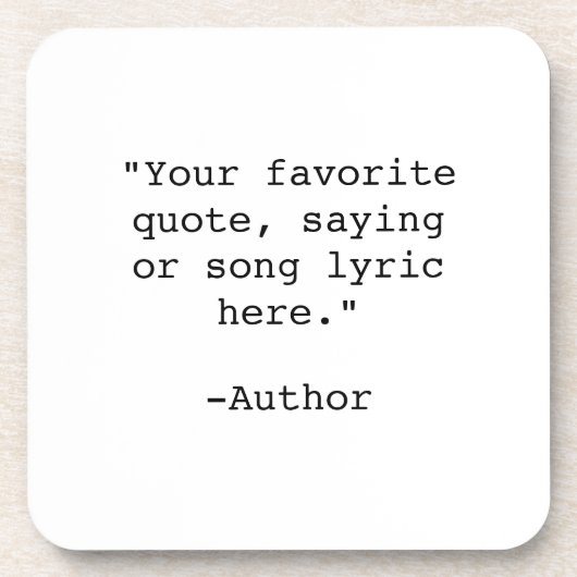 Creëer Uw eigen offerte Bier Onderzetter (Voorkant)