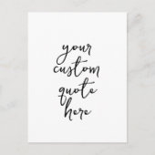 Creëer Uw eigen offerte Briefkaart (Voorkant)