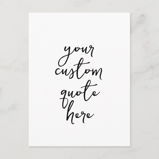 Creëer Uw eigen offerte Briefkaart (Voorkant)