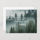 Creëer Uw eigen offerte Briefkaart (Voorkant / Achterkant)