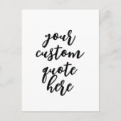 Creëer Uw eigen offerte Briefkaart (Voorkant)