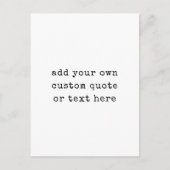 Creëer Uw eigen offerte Briefkaart (Voorkant)