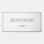 Creëer Uw eigen offerte Bureaumat (Voorkant)