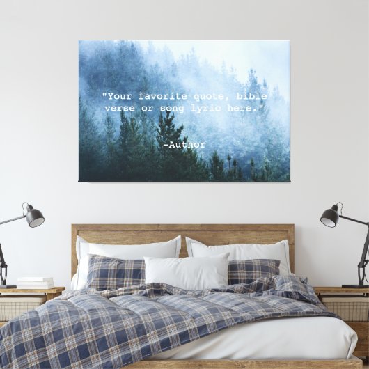Creëer Uw eigen offerte Canvas Afdruk (Insitu (Slaapkamer))