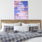 Creëer Uw eigen offerte Canvas Afdruk (Insitu (Slaapkamer))