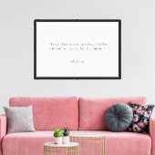 Creëer Uw eigen offerte Canvas Afdruk (Insitu (Woonkamer))