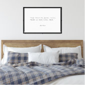 Creëer Uw eigen offerte Canvas Afdruk (Insitu (Slaapkamer))