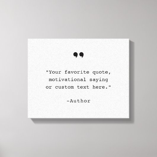 Creëer Uw eigen offerte Canvas Afdruk (Voorkant)