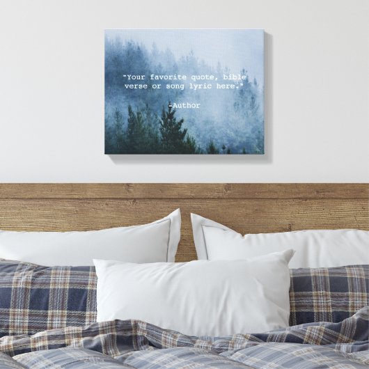 Creëer Uw eigen offerte Canvas Afdruk (Insitu (Slaapkamer))