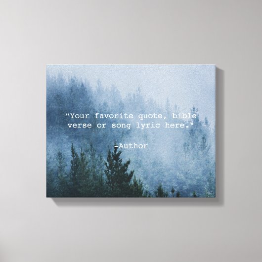 Creëer Uw eigen offerte Canvas Afdruk (Voorkant)